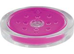 Spirella Portasapone Sydney Accessori Decorativi Per Il Bagno In Acrilico Portasapone Dimensioni: 13 X 10 X 3 Cm - Rosa