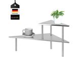 Bremermann Scaffale Angolare Da Cucina, Scaffale Da Cucina, Portaspezie, Acciaio Inox