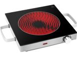 Piano Cottura Singolo A Infrarossi Profi-Cook | Piano Di Cottura A Risparmio Energetico In Vetroceramica Antigraffio | Regolazione Continua Della Temperatura | 2000 W | PC-EKP 1210
