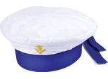 Bristol Novelty - Cappello Da Marinaio Per Bambini BN2836 (Taglia Unica) (Bianco/Blu)