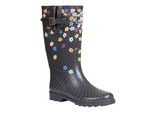 Trespass - Stivali Di Gomma Da Donna "Samira"", Stampati TP5562 (39 Eu) (Nero)"