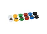 Magnete Rotondo Ron 851, Diametro 13 Mm, Mix Di Colori, 14 Pezzi