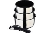 Set 3 Pentole Click & Cook In Acciaio Inox Bergner