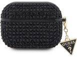 Guess Guaphdgtpk Airpods Pro Cover Czarny/Nero Strass Triangolo Charm