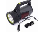 Kraft&Dele Torcia Elettrica 3,7V, 8Ah, Ricarica Usb Con Power Bank KD1242