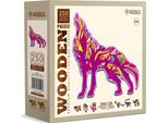 Wooden City Puzzle In Legno Lupo Urlante 250 Pezzi