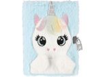 Agenda In Peluche Con Chiusura A5/64K Unicorno Starpak