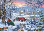Gibsons Puzzle Di Natale Porta A Casa L'albero 1000 Pezzi