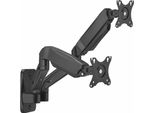 Aisens WT32TSR-225/ Fino A 9 Kg Supporto Per Monitor O Tv Per 2 Monitor O Tv