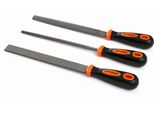 Kraft & Dele KD10892 Set Di Lime In Legno 200 Mm 3 Pezzi