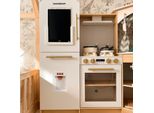 Cucina Per Bambini In Legno Xxxl - Con Led, Effetti Realistici E Accessori