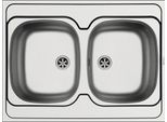Lavello In Acciaio Inox Pyramis 80X60 2B