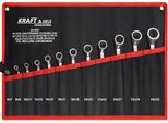 Kraft & Dele KD10927 Set Di Chiavi Ad Occhio Bilaterali 12 Pz