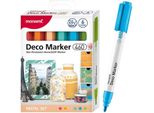Marcatore Acrilico Deco Marker B 460 6 Colori Pastello Monami (2080001503)