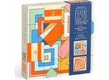 Galison Puzzle Scorrevole In Legno Frank Lloyd Wright: Imperial Hotel 2In1 (16 Pezzi)
