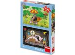 Dino Giocattoli Rat's Day 2X48 Puzzle