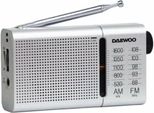 Radio Portatile Daewoo Dw1037/ Argento