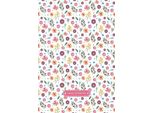 Quaderno Decorativo 143X210/96K A Quadretti Fiori