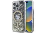 Hello Kitty Hkhmp16Llgdik Iphone 16 Pro 6.3 Czarny ZłOty/Nero Oro Custodia Rigida Liquid Glitter Fever Magsafe