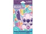 Pastelli Colorati Jumbo Triangolari In Tonalità Pastello - 12 Colori Intensi Per Il Gioco Creativo! Perfetti Per I Piccoli Artisti!