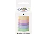 Folia 12133 Set Di Nastri Di Raso Folia Pastell, Colori Assortiti