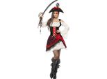 Smiffys - Set Di Costumi "Glamorous"" Per Donna SM1016 (M) (Rosso/Bianco/Nero)"
