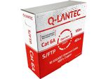 Q-LANTEC S/Ftp Cat.6A Network Cable Twisted Pair Lsoh