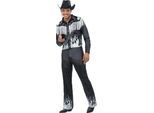 Smiffys - Costume "Glamour"" - Uomo SM3082 (L) (Nero/Bianco)"