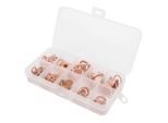 Rondella Di Rame Rossa, Guarnizione Di Rame Rossa, Guarnizione O Ring, Rondella Dell'anello Di Tenuta, Anello Di Tenuta Piatto, Anello Di Tenuta Della Guarnizione