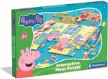 Clementoni Puzzle Da Pavimento Con Penna Interattiva Peppa Pig 24 Pezzi
