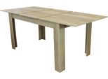 Milanihome.It - Tavolo Da Pranzo Allungabile Di Design Cm 90 L X 140 P X 78 Hdi Colorepino Chiaro