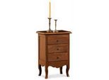 Milanihome.It - Comodino In Legno Massello 43X32X64Di Coloretinta Noce