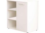 Milanihome.It - Mobile Ingresso Di Design Moderno Con Scarpiera E Porta Borse Di Colorebianco