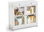 Milanihome.It - Libreria In Legno Massello 110X40X100Di Colorebianco