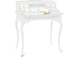Milanihome.It - Scrittoio In Legno Massello 78X50X95Di Colorebianco