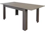 Milanihome.It - Tavolo Da Pranzo Allungabile Di Design Cm 90 L X 140 P X 78 Hdi Coloretaupe