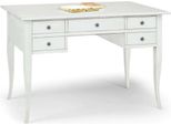 Milanihome.It - Scrittoio In Legno Massello 130X65X81Di Colorebianco