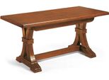 Milanihome.It - Tavolo Da Pranzo Allungabile In Legno Massello 180/360X85Di Coloretinta Noce