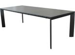 Milani Home - Tavolo Allungabile Con Struttura In Alluminio Bianco O Antracite Cm 150/200 L X 100 P X 75 Hdi Coloreantracite
