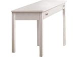 Milanihome.It - Scrittoio In Legno Massello 114X51X80Di Colorebianco