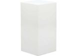 Milanihome.It - Cubo Luminoso Per Esterno Giardino Con Luce Bianca Cm 40 X 40 X 80 Hdi Colorebianco