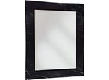 Milanihome.It - Specchio Moderno Con Effetto Marmo Di Design Moderno Industrial Cm 68 X 90Di Coloreantracite