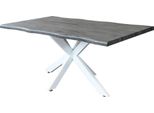 Milanihome.It - Tavolo Da Pranzo Fisso Di Design Cm 90 L X 160 P X 75 Hdi Coloregrigio