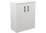 Milani Home - Mobile Due Ante Cm 60 L X 30 P X 78,5 Hdi Colorebianco