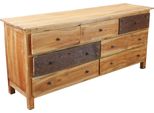 Milani Home - Mobile In Legno Riciclato Cm 160 L X 45 P X 72 Hdi Coloremarrone