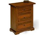 Milanihome.It - Comodino In Legno Massello 60X35X70Di Coloretinta Noce