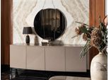 Credenza Moderna Credenza Con Specchio Gruppo Cassettiera Legno Beige Sala Da Pranzo
