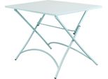 Milanihome.It - Tavolo Rettangolare Pieghevole In Ferro Verde 110X70 Per Esterno Giardino, Portico, Ristorante, Gelateria Bar Hotel Albergodi Coloreverde