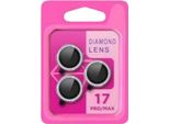 Inf Protezione Obiettivo Fotocamera Bling Diamond Per Iphone 17 - Argento