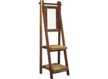 Milani Home - Mobile In Legno Riciclato Cm 60 L X 50 P X 168 Hdi Coloremarrone